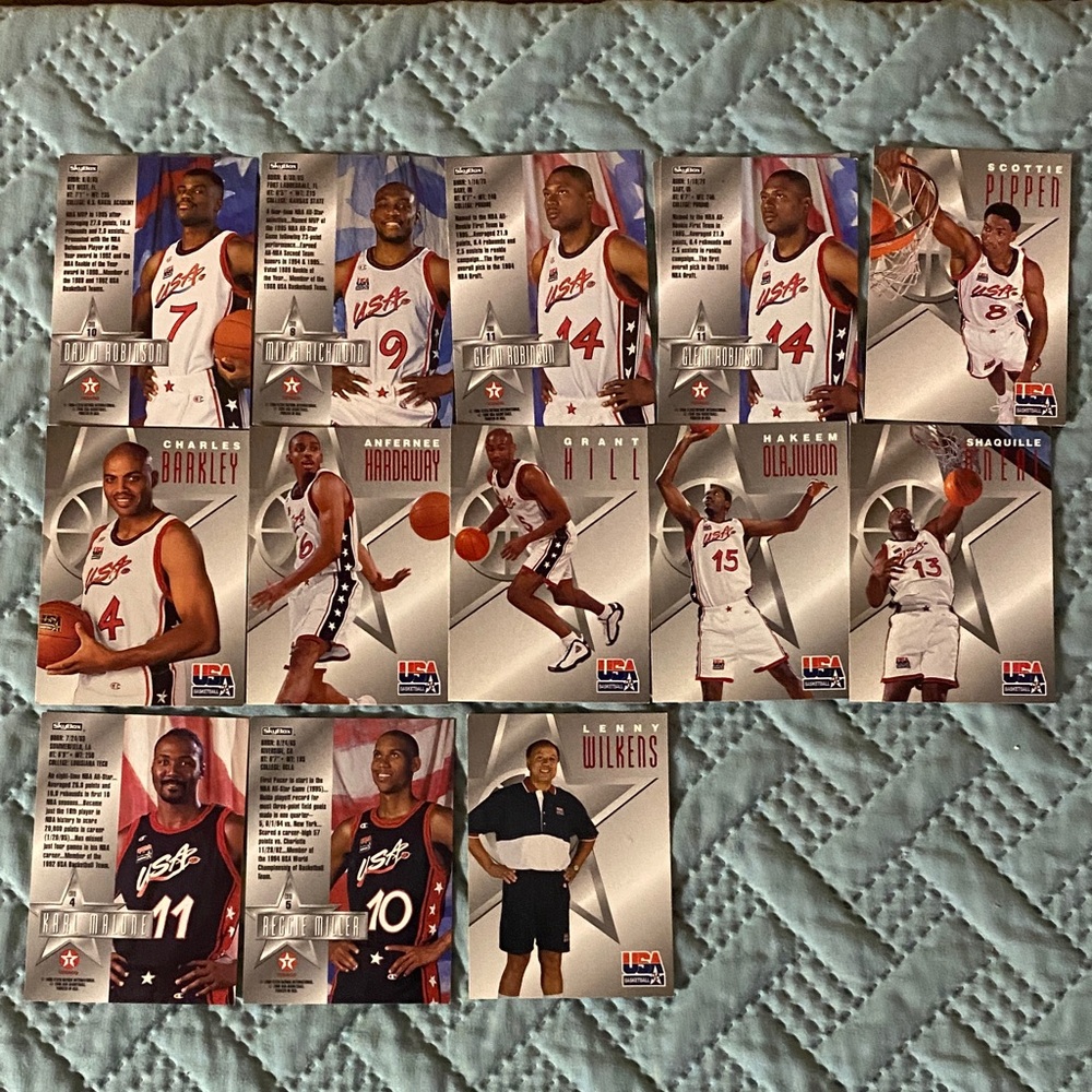 USA Basketball Trading Cards Collection